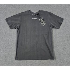 Rebel Vengeance Mens Raffaello War In Heaven Graphic T-Shirt Gray Size M NEW